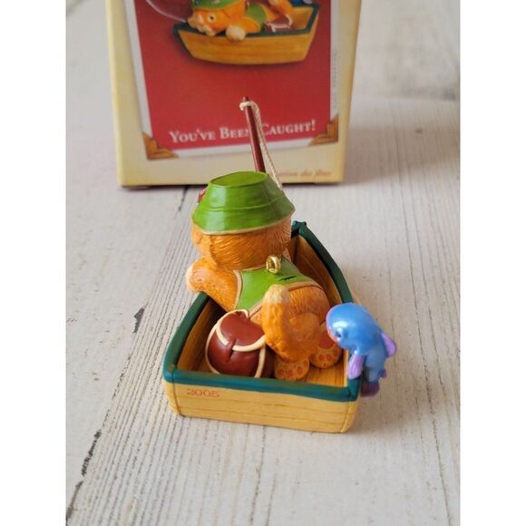 Hallmark you've been caught! 2005 ornament Xmas catfish - Picture 7 of 7